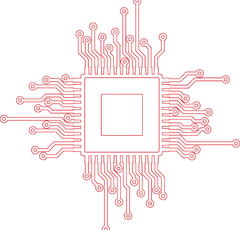Processor with connectors
